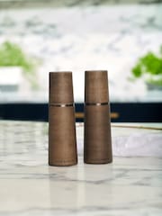 Cole & Mason Dark Grey Marlow Beech Salt & Pepper Mill Set - Image 2 of 5