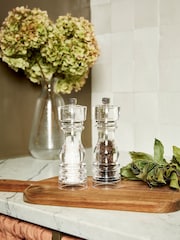 Cole & Mason Clear London Acrylic Salt and Pepper Mills - Image 2 of 5