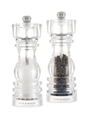 Cole & Mason Clear London Acrylic Salt and Pepper Mills - Image 4 of 5