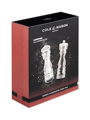 Cole & Mason Clear London Acrylic Salt and Pepper Mills - Image 5 of 5