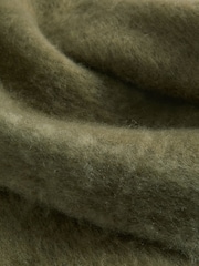 Lipsy Olive Green Cosy Brushed Scarf - Image 3 of 3