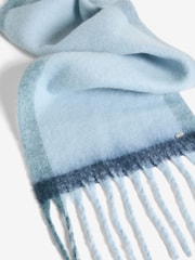 Lipsy Blue Cosy Brushed Scarf - Image 2 of 3