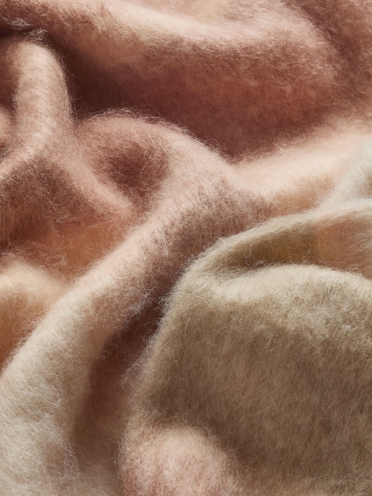 Lipsy Camel Check Cosy Brushed Scarf - Image 2 of 3