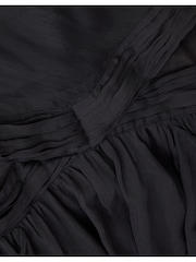 Monsoon Black Clemmie Cut-Out Ruffle Prom Dress - Image 3 of 3