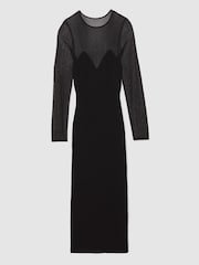 Reiss Black Lila Dress - Image 2 of 6