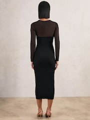 Reiss Black Lila Dress - Image 5 of 6