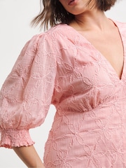 Vestido a media pierna abotonado de Simply Be - Imagen 3 de 4