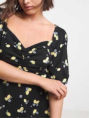 Simply Be Supersoft Sweetheart Neck Midi Dress - Imagen 3 de 4