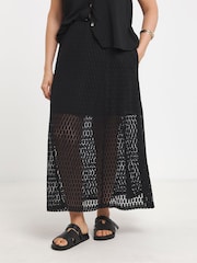 Simply Be Lace Midaxi Skirt - Imagen 1 de 4