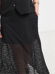 Simply Be Lace Midaxi Skirt - Imagen 3 de 4