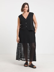Simply Be Lace Midaxi Skirt - Imagen 4 de 4