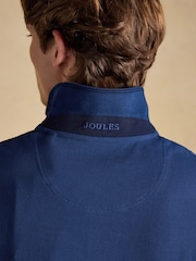 Joules Woody Dark Blue Cotton Pique Polo Shirt - Image 7 of 9