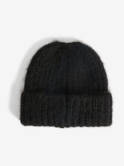 Schwarz - Friends Like These Cosy Knitted Beanie Hat - Bild 3 von 4