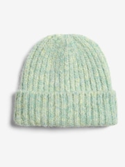 Friends Like These Mint Green Cosy Knitted Beanie Hat - Image 2 of 4