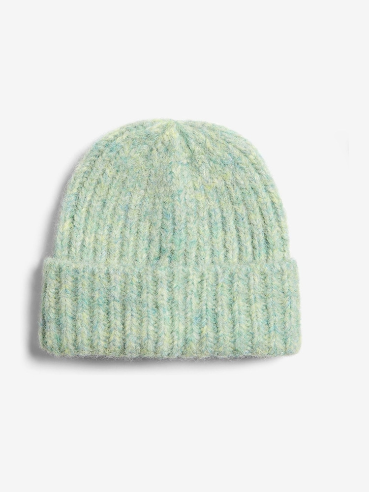 Friends Like These Mint Green Cosy Knitted Beanie Hat - Image 4 of 4