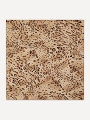 Friends Like These Leopard Print Satin Printed Multiway Head Scarf - Image 3 of 5