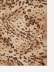 Friends Like These Leopard Print Satin Printed Multiway Head Scarf - Image 4 of 5