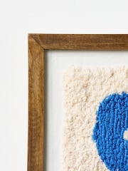 Oliver Bonas Cream Cozy Tufted Framed Wall Art - Image 2 of 5