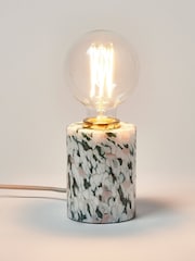 Oliver Bonas Green Glass Desk & Table Lamp Base - Image 2 of 4
