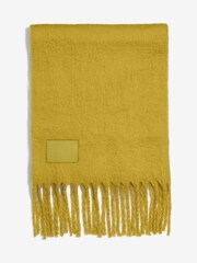 Friends Like These Chartreuse Cosy Brushed Blanket Scarf - Image 2 of 4