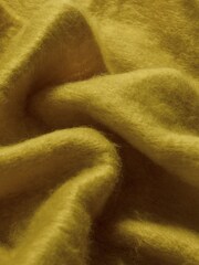 Friends Like These Chartreuse Cosy Brushed Blanket Scarf - Image 3 of 4