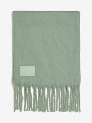 Friends Like These Mint Green Cosy Brushed Blanket Scarf - Image 3 of 5