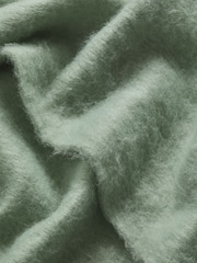 Friends Like These Mint Green Cosy Brushed Blanket Scarf - Image 4 of 5