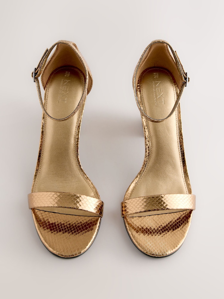 Bronze Forever Comfort Block Heel Sandals - Image 2 of 5