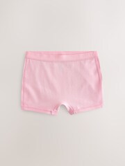 Pink/White Kind To Skin Short Briefs 3 Pack (1.5-14yrs) - Image 4 of 7