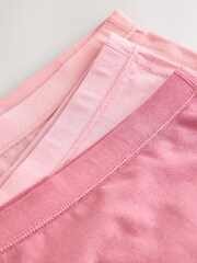 Pink/White Kind To Skin Short Briefs 3 Pack (1.5-14yrs) - Image 6 of 7