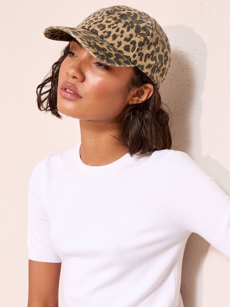 Friends Like These Leopard Print Baseball Cap - Image 2 of 5