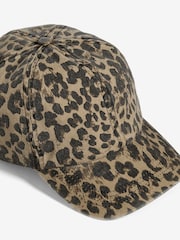 Friends Like These Leopard Print Baseball Cap - Image 4 of 5