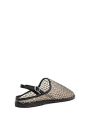 Zapatos planos con tira trasera de malla Goss de Dune London - Imagen 5 de 6