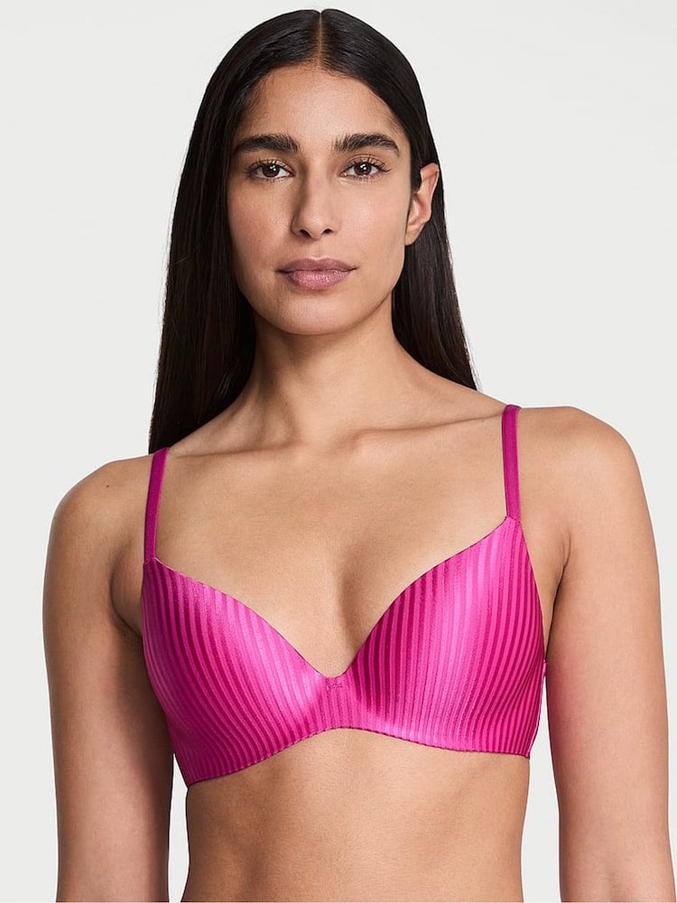 Victoria's Secret Allure Pink Lightly Lined Demi Flexfactor Bra - Image 1 of 5