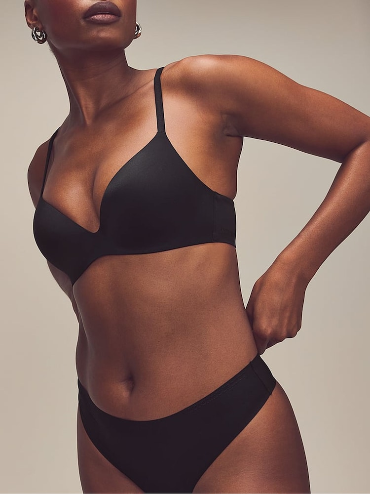 Victoria's Secret Black Lightly Lined Demi Flexfactor Bra - Image 3 of 3