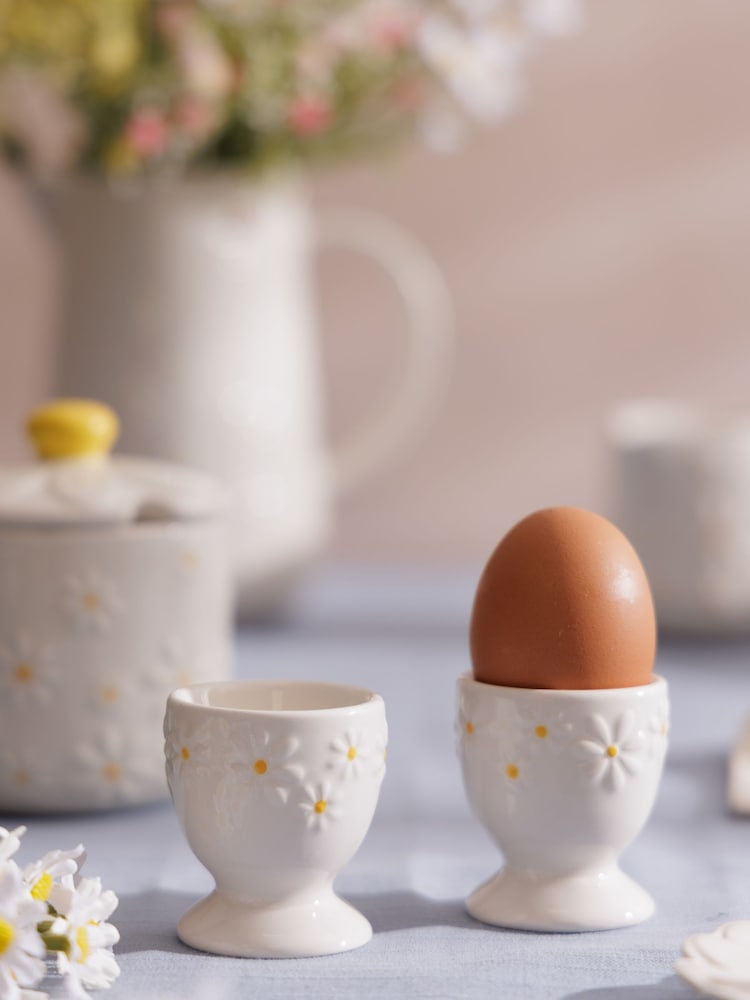 Price & Kensington. Cane Daisy Breakfast Set - Image 1 of 6