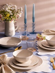 Price & Kensington. 16 Piece Cream Daisy Dinners Set - Image 3 of 4