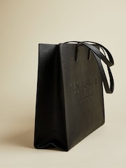Ted Baker Black Sukicon Crosshatch East West Icon Bag - Image 3 of 5