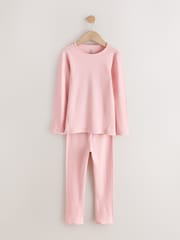 Pink Kind to Skin Pyjamas 2 Pack (9mths-12yrs) - Image 2 of 5