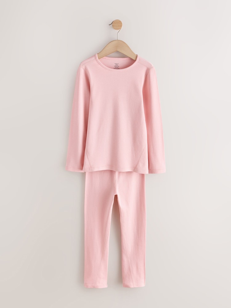 Pink Kind to Skin Pyjamas 2 Pack (9mths-12yrs) - Image 2 of 5 Pink Kind to Skin Pyjamas 2 Pack (9mths-12yrs) - Image 2 of 5