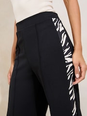 Lipsy Zebra Printed Side Stripe Trousers - Image 3 of 4