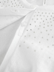 White Diamante Occasion Shrug (3-16yrs) - Image 10 of 11
