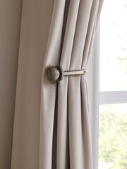 Set of 2 Ribbed Stud Curtain Holdbacks - صورة 1 من 1