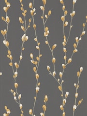 Harlequin Ochre Sepia Salice Idyllic A4 Wallpaper Sample - Image 1 of 1