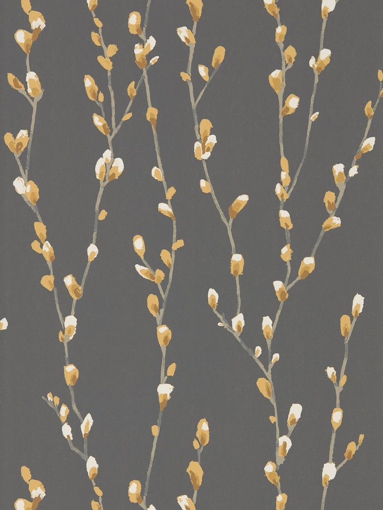 Harlequin Ochre Sepia Salice Idyllic A4 Wallpaper Sample - Image 1 of 1