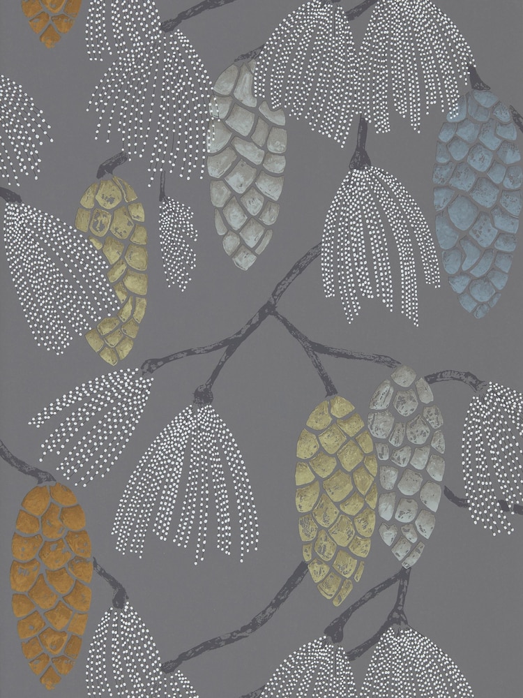 Harlequin Mint Duck Egg Smoke Epitome Idyllic A4 Wallpaper Samples - Image 1 of 1