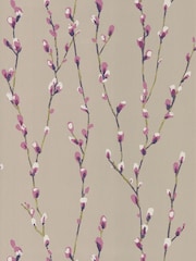 Harlequin Heather Gilver Salice Idyllic A4 Wallpaper Sample - Image 1 of 1