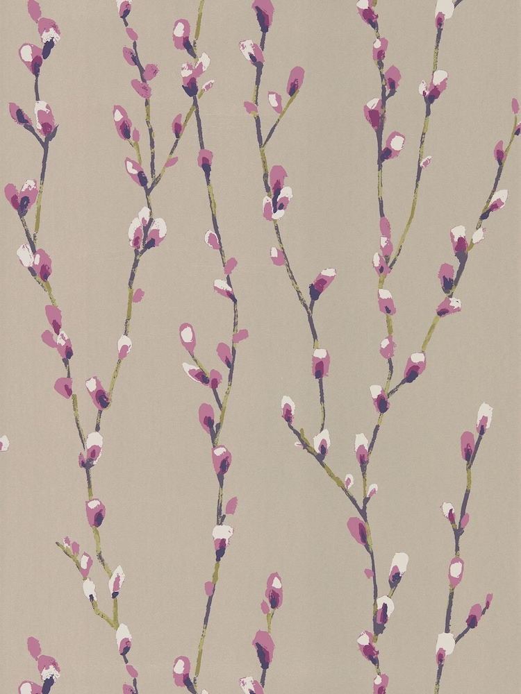 Harlequin Heather Gilver Salice Idyllic A4 Wallpaper Sample - Image 1 of 1 Harlequin Heather Gilver Salice Idyllic A4 Wallpaper Sample - Image 1 of 1