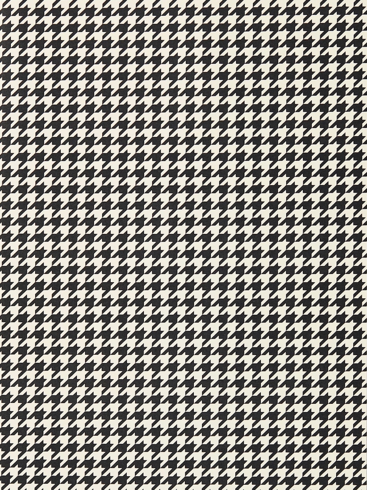 Harlequin Black EarthSoft Focus Houndstooth Idyllic A4 Wallpaper Sample - Image 1 of 1