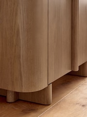 Natural N. Premium Aviano Veneer Marble Small Sideboard - Image 6 of 12